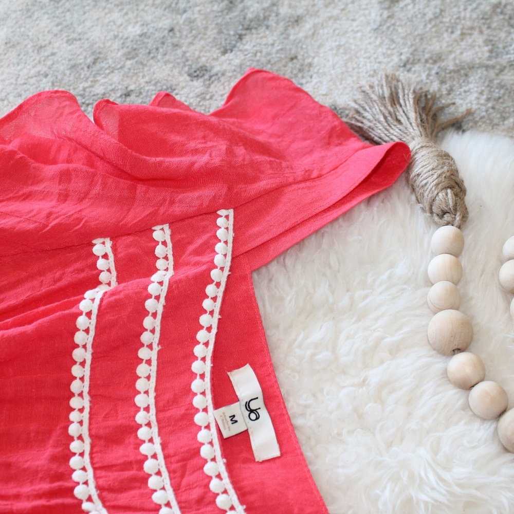 Ya Ruffled Side Boho Shirt - Picture 3 of 8